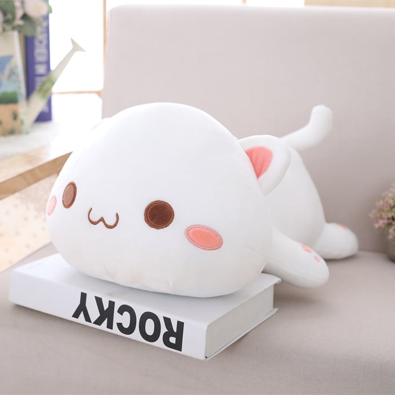 Kawaii Lying Cat Plush