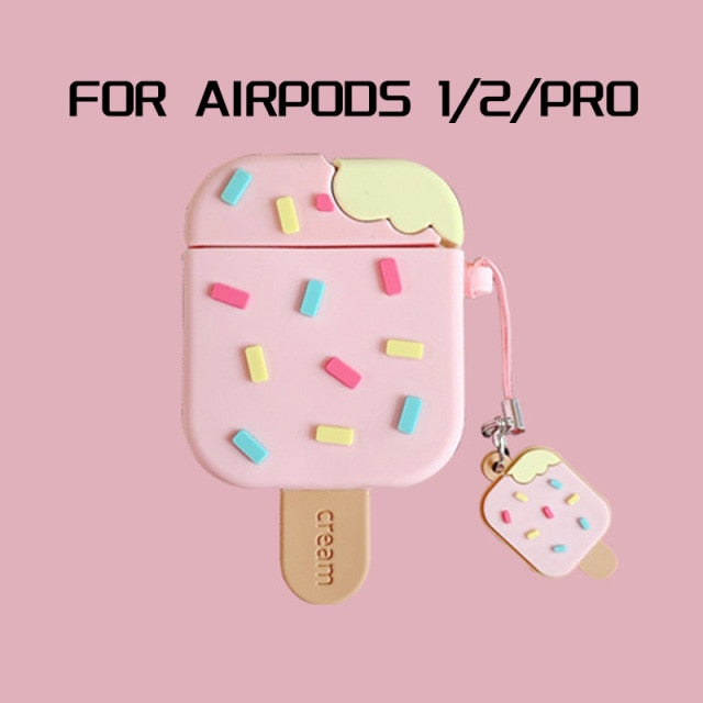 3D Cartoon AirPods Case