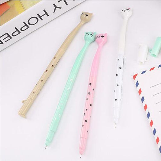 Cat Pens With Cute Expression 2pcs