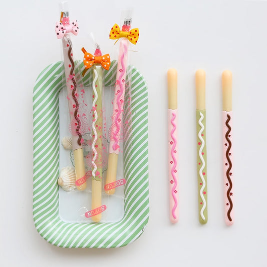 Kawaii Pocky Dessert Gel Pen 2pcs