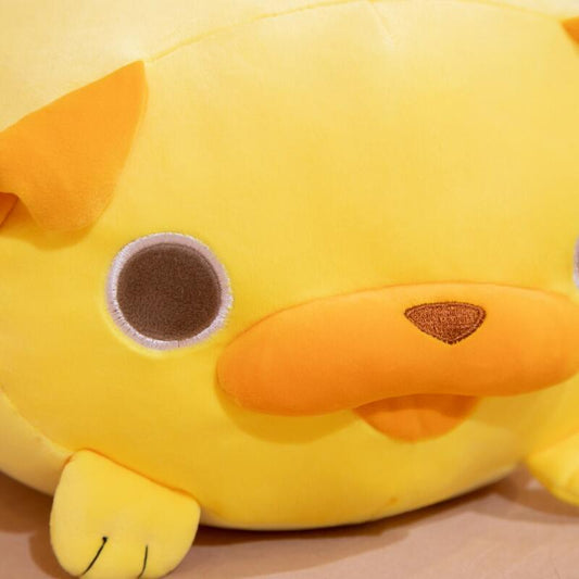 Kawaii Yellow Pug Plushies Toys