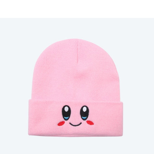 Kawaii Kirby Knitted Beanie