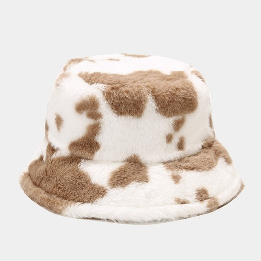 Kawaii Milk Cow Fisherman Caps