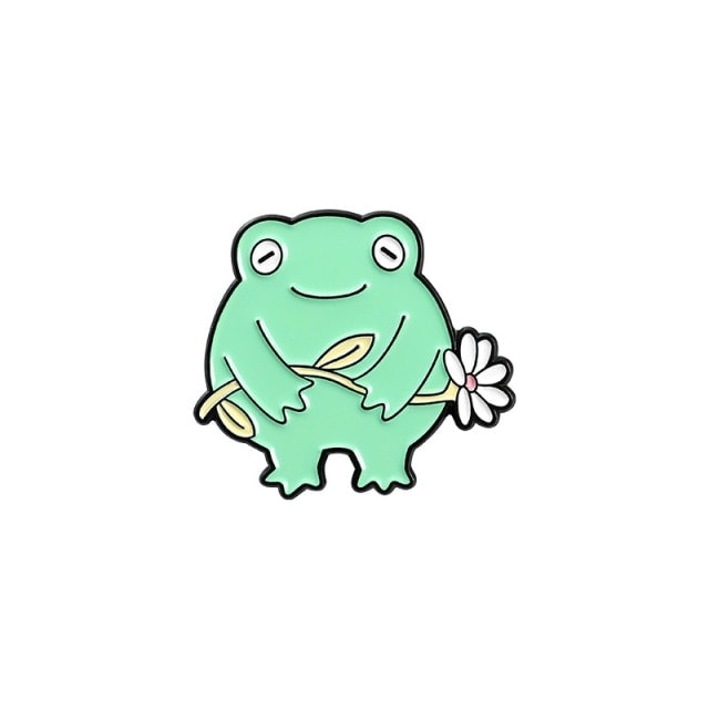 Cute Cartoon Frog Series Brooch.