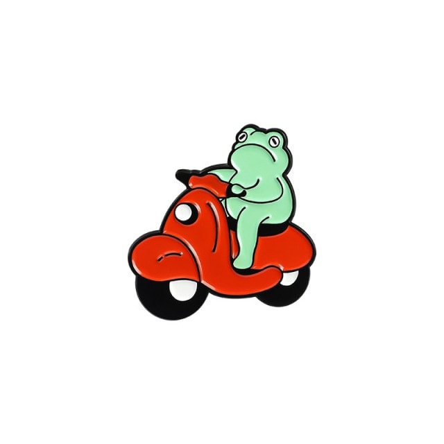 Cute Cartoon Frog Series Brooch.