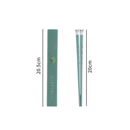 Kawaii Panda Portable Cutlery Set