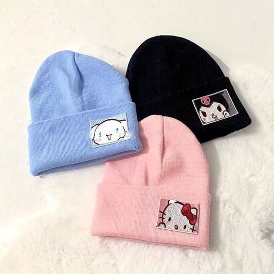 Kawaii Sanrio Knitted Cap
