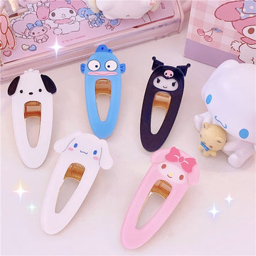 Kawaii Sanrios Anime Clip Card  3 PCS