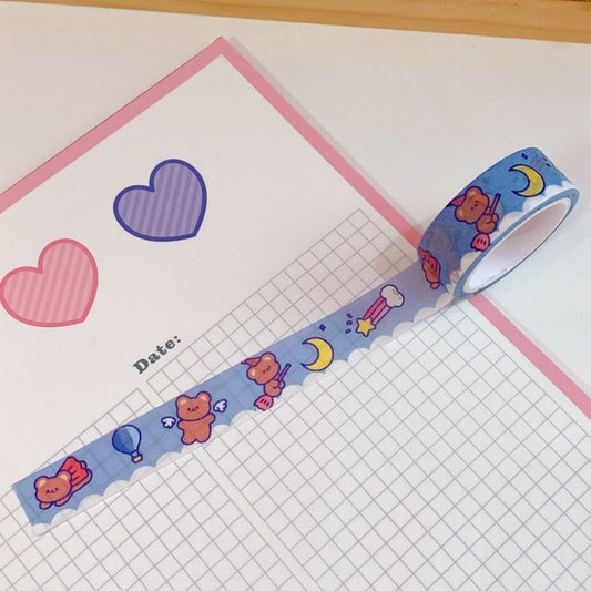 Kawaii Cute Bear Rabbit Adhesive Tape