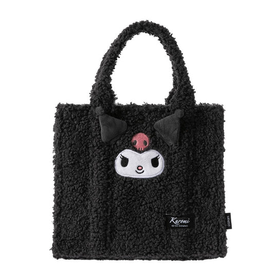 Kawaii Cinnamoroll Kuromi Plush Tote Bag