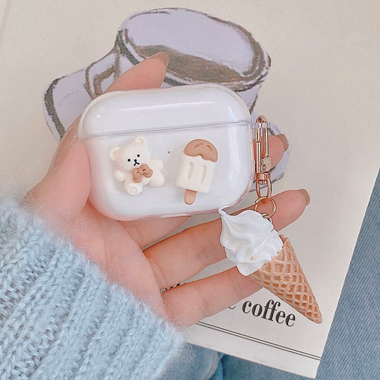 Super Cute Bear AirPods Case