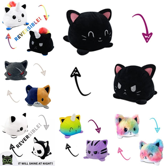 Reversible Cat Plush