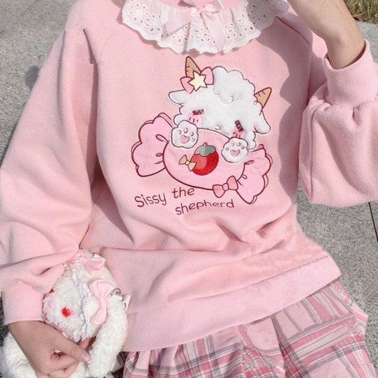Sissy The Shepherd Kawaii Pullover