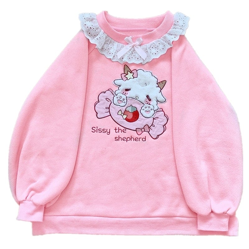 Sissy The Shepherd Kawaii Pullover