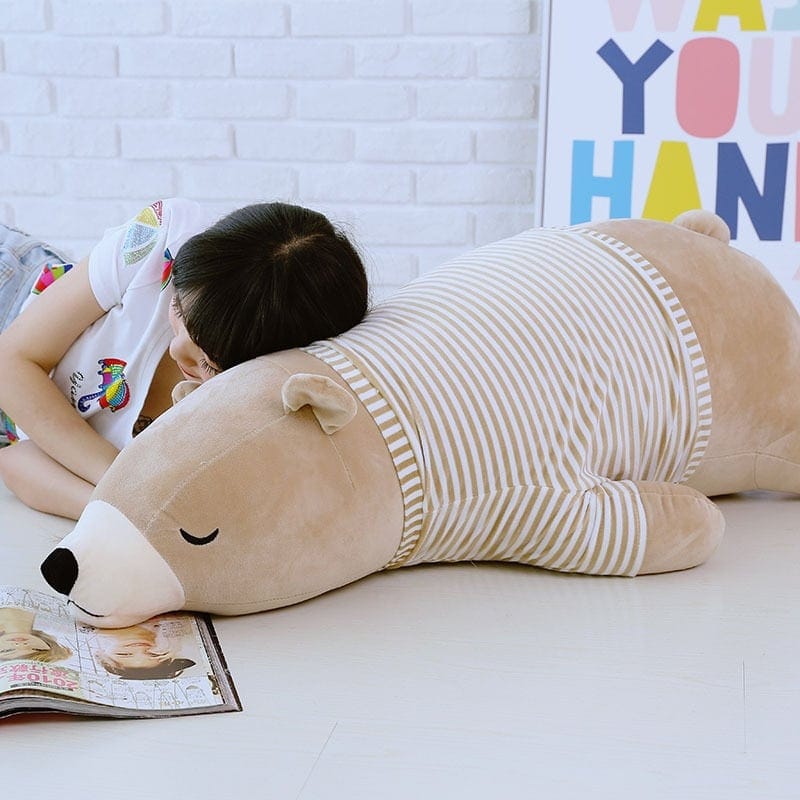 Dress Up Polar Bear Body Pillow