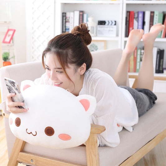 Kawaii Lying Cat Plush