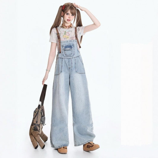 American Sweet Blue Denim Overalls
