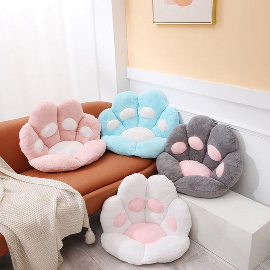 Kawaii Cat Paw Pillow Plush