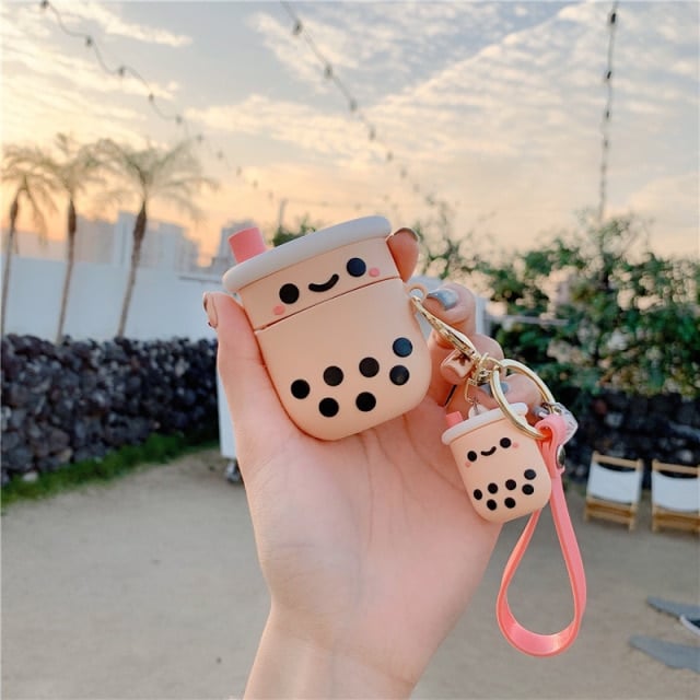 Boba Tea Airpods Case