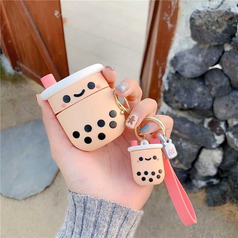 Boba Tea Airpods Case