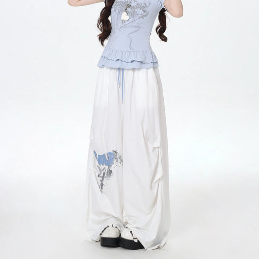 Harajuku Plaid Streetwear Cargo Pants