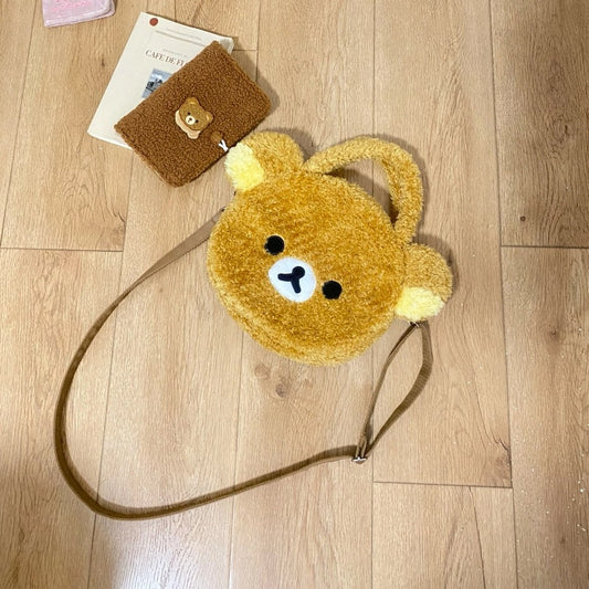 Kawaii Bear Plush Shoulder Bag