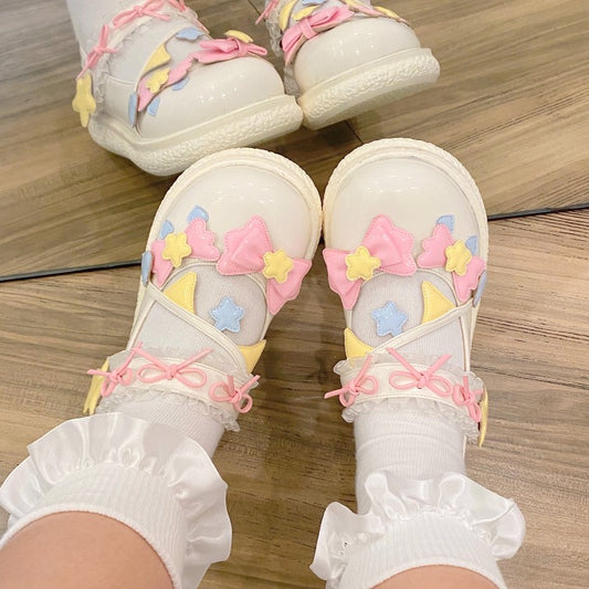 Kawaii Candy Color Lolita Shoes