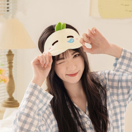 Kawaii Cartoon Carrot Sleeping Eye Mask