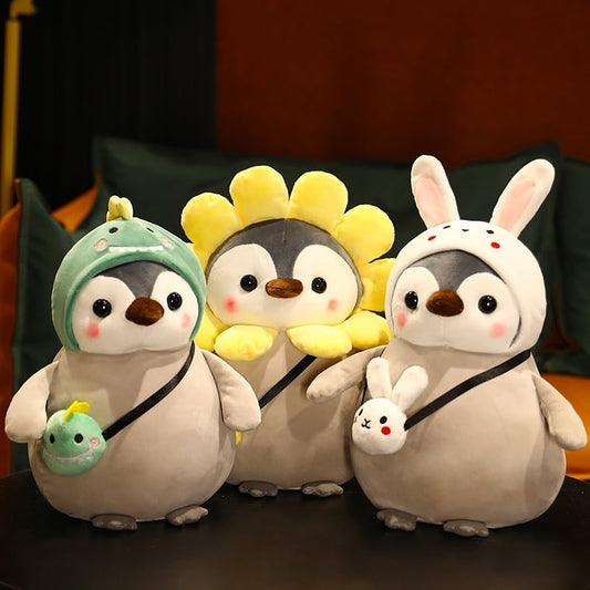 Kawaii Cartoon Penguin Plush