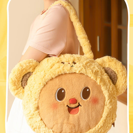 Kawaii Cartoon Plush Shoulder Bag