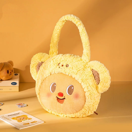 Kawaii Cartoon Plush Shoulder Bag