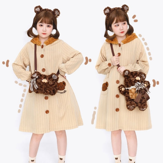 Kawaii Cartoon Rilakkuma Doll Lolita Crossbody Bag