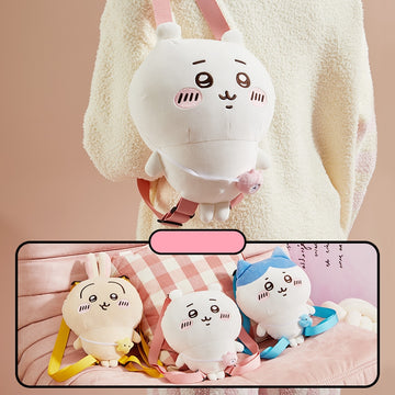 Kawaii Chiikawa Series Plush Doll Backpack