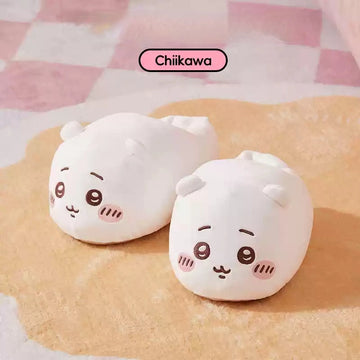 Kawaii Chiikawa Series Plush Slippers