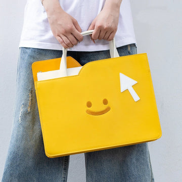 Kawaii Creative Laptop Folder Crossbody Bag