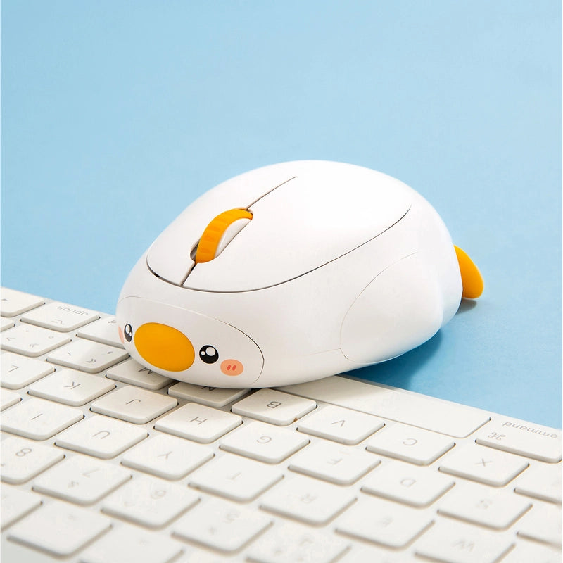 Kawaii Cute Cartoon Animal Triple-Mode Wireless Mouse