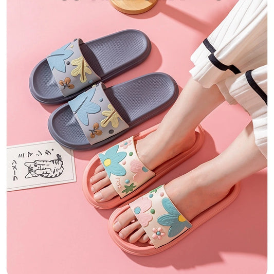 Kawaii Floral EVA Summer Slides