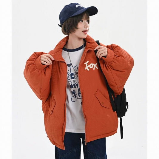 Kawaii Fox Stand-Ear Hooded Coat