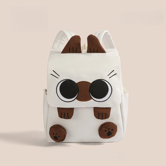Kawaii Japanese Cartoon Siamese Cat Backpack