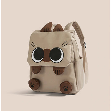 Kawaii Japanese Cartoon Siamese Cat Backpack