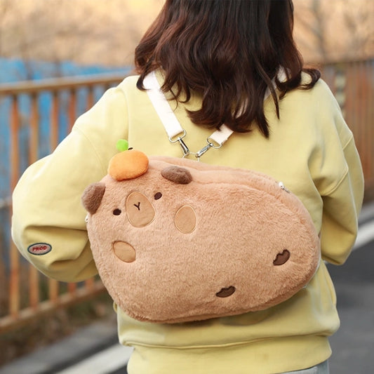 Kawaii Koala Capybara Doll Plush Backpack