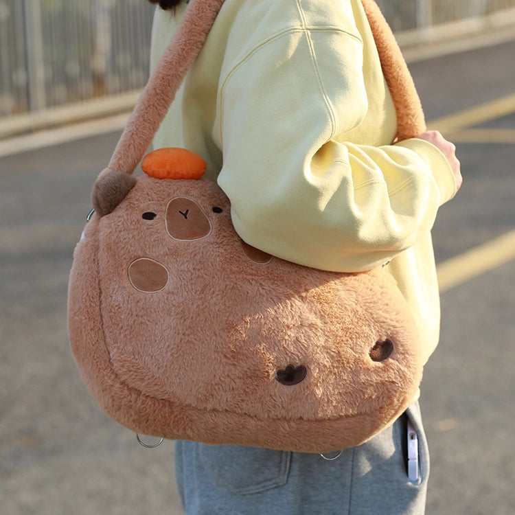 Kawaii Koala Capybara Doll Plush Backpack