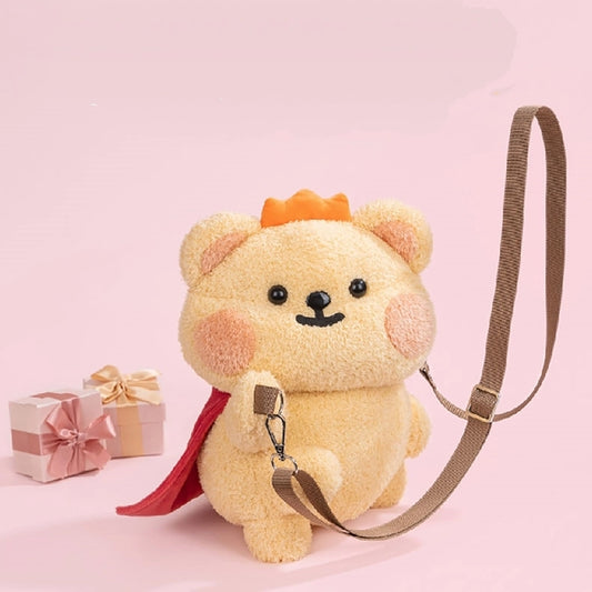 Kawaii Plush Cartoon Bear Doll Crossbody Bag