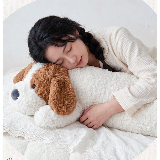 Kawaii Puppy Long Body Plush Pillow