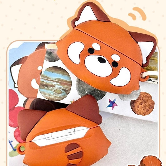Kawaii Red Panda AirPods Cases
