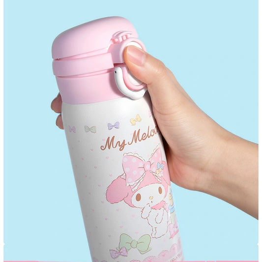 Kawaii Sanrio 360ml Insulated Water Bottle with Straw