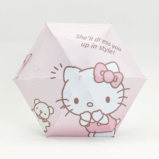 Kawaii Sanrio Character Print Rain Or Shine Umbrella