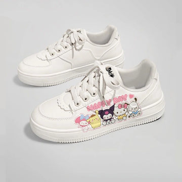 Kawaii Sanrio Character Print Sneakers