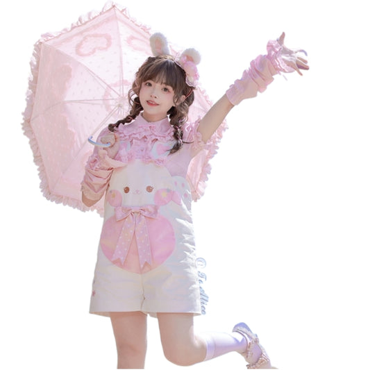 Kawaii Soft Girl Style Overalls