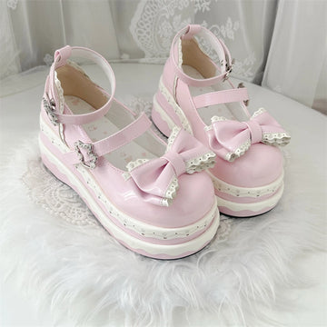 Kawaii Sweet Girl Style Thick-Soled Lolita Shoes